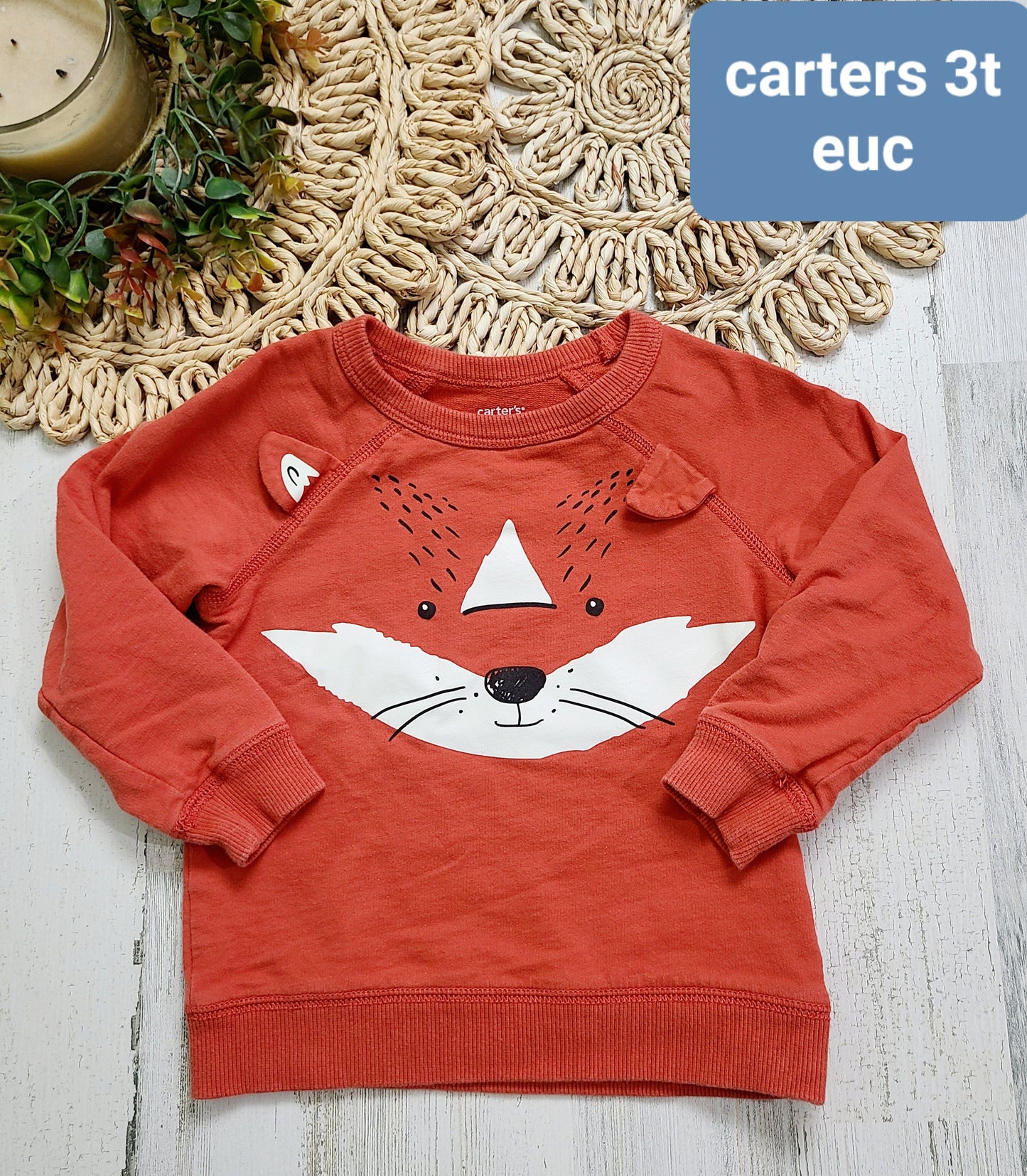 carters fox sweatshirt