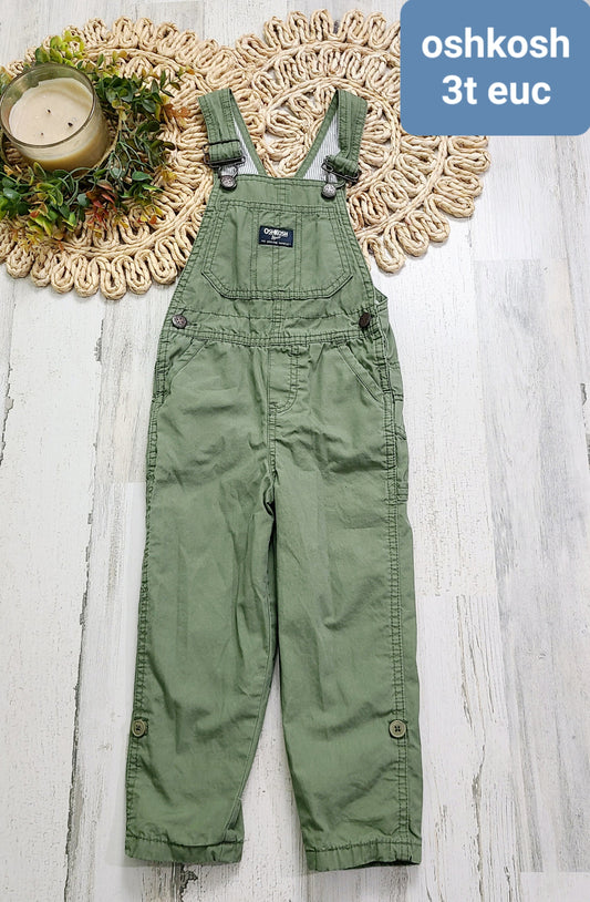 oshkosh green overalls