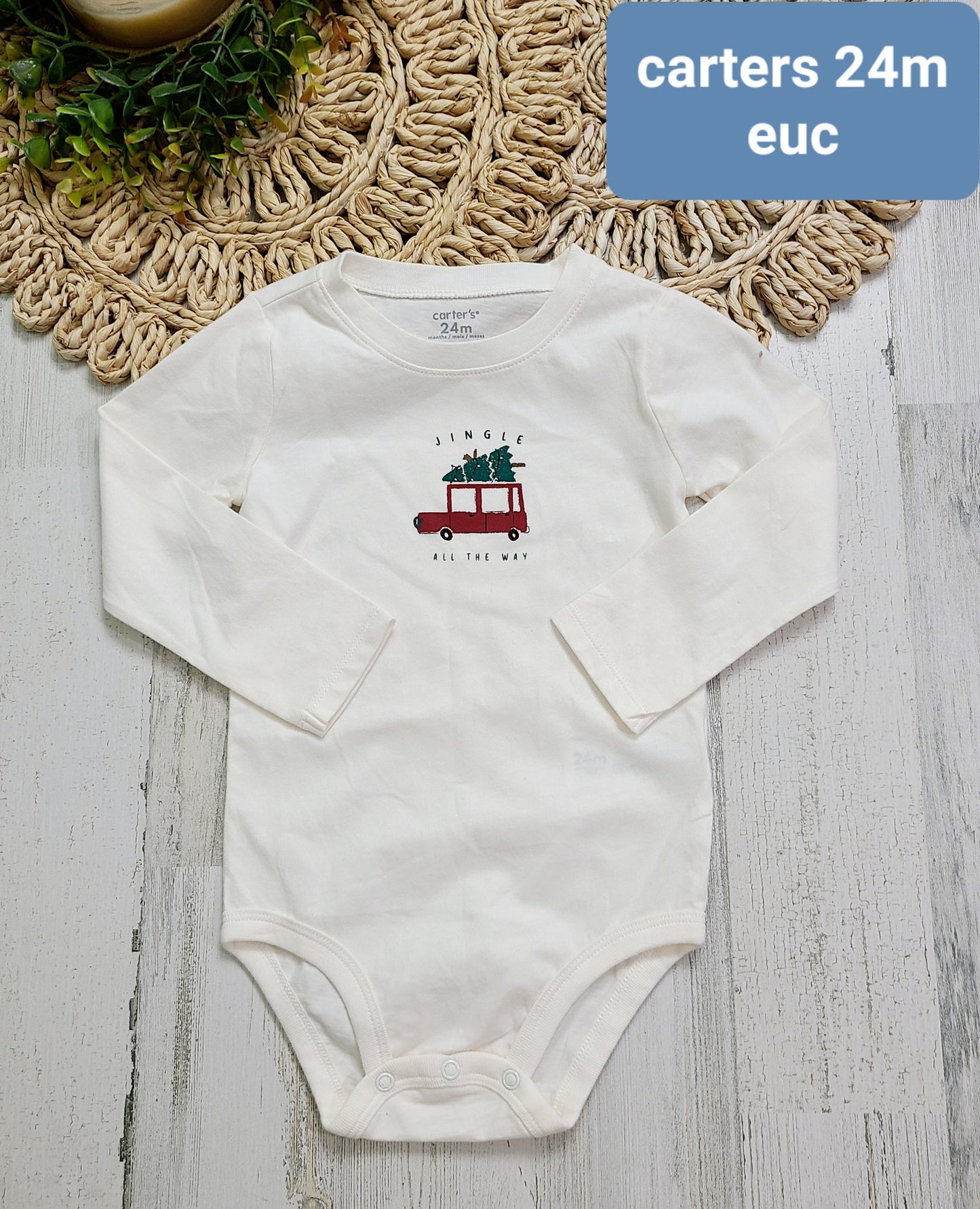 carters white onesie