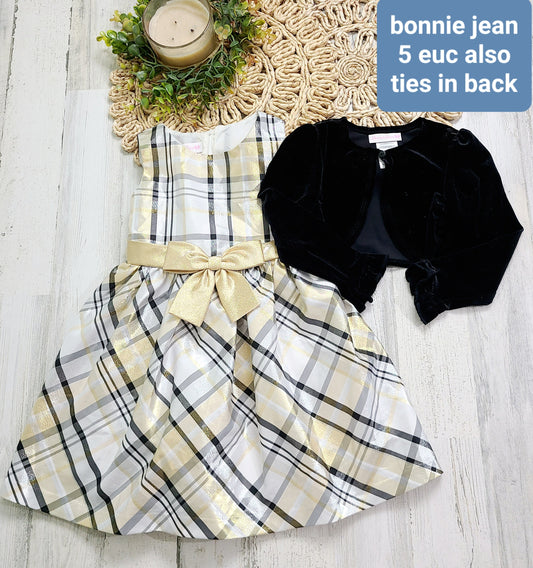 bonnie jean new years dress