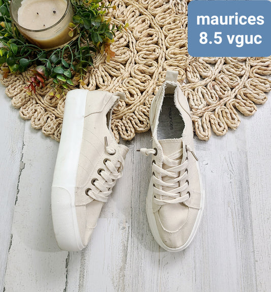 maurices ivory sneakers