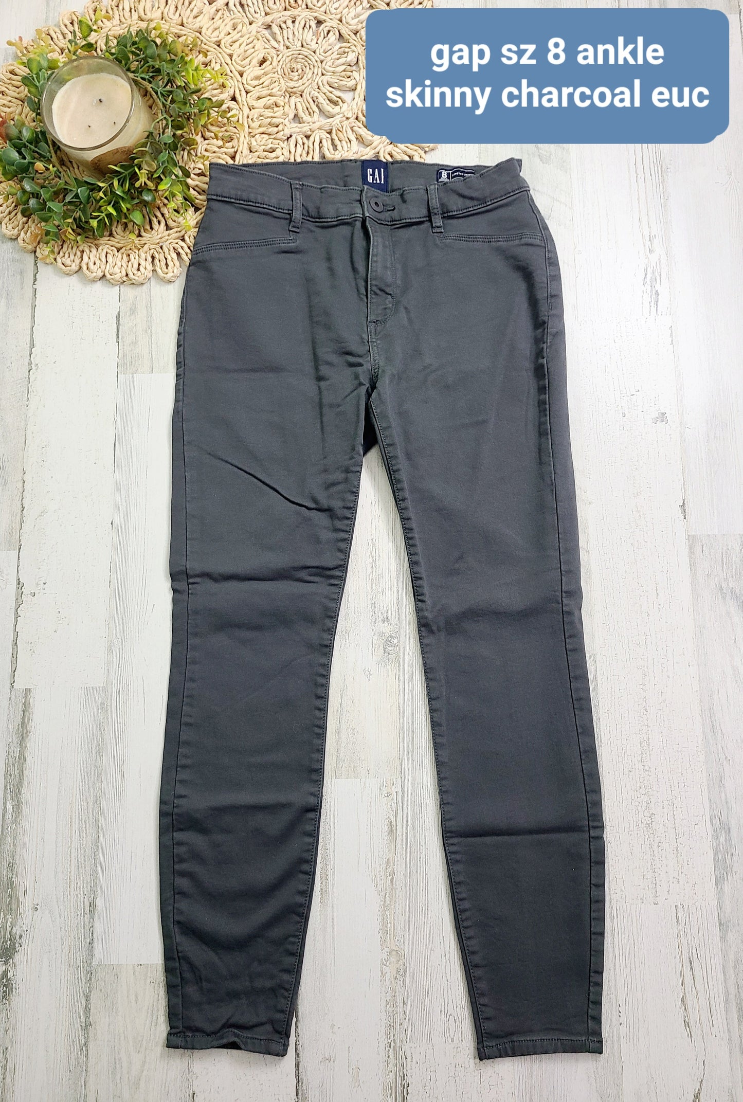 gap charcoal skinny