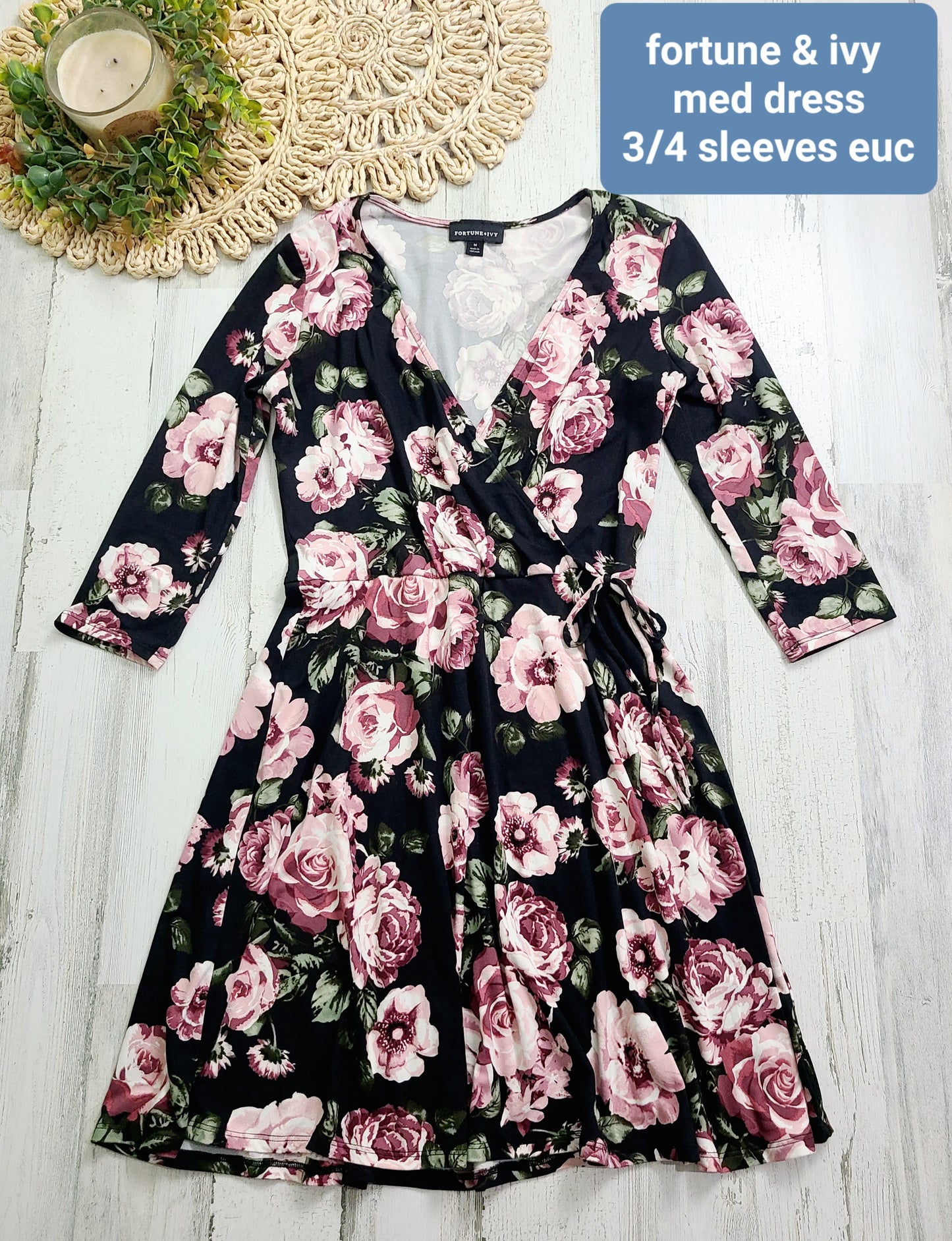 fortune & ivy soft dress