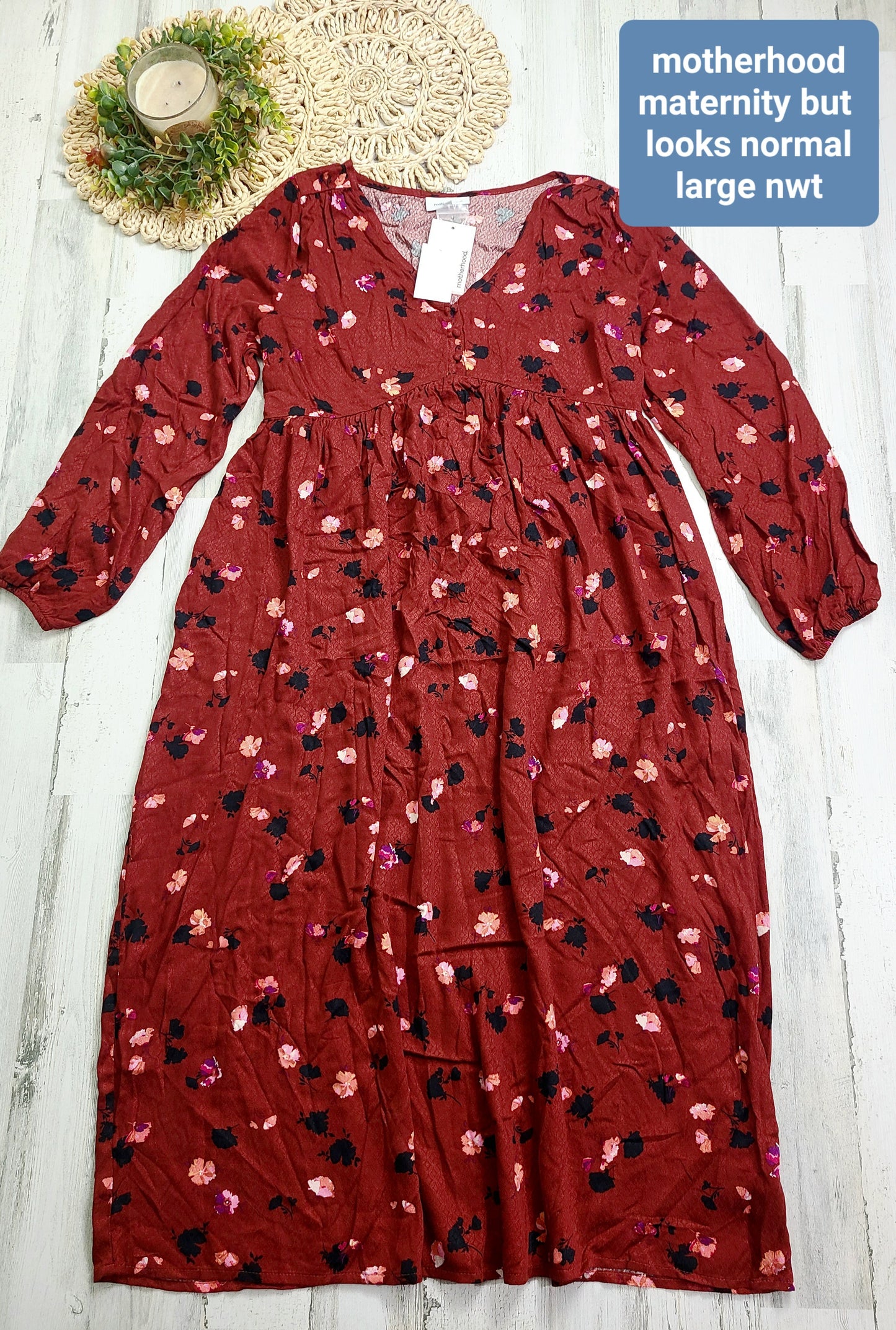 motherhood maxi dress