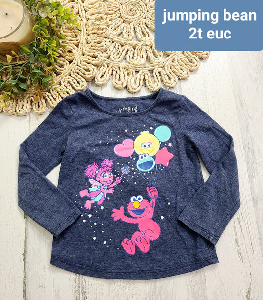 jumping bean sesame street