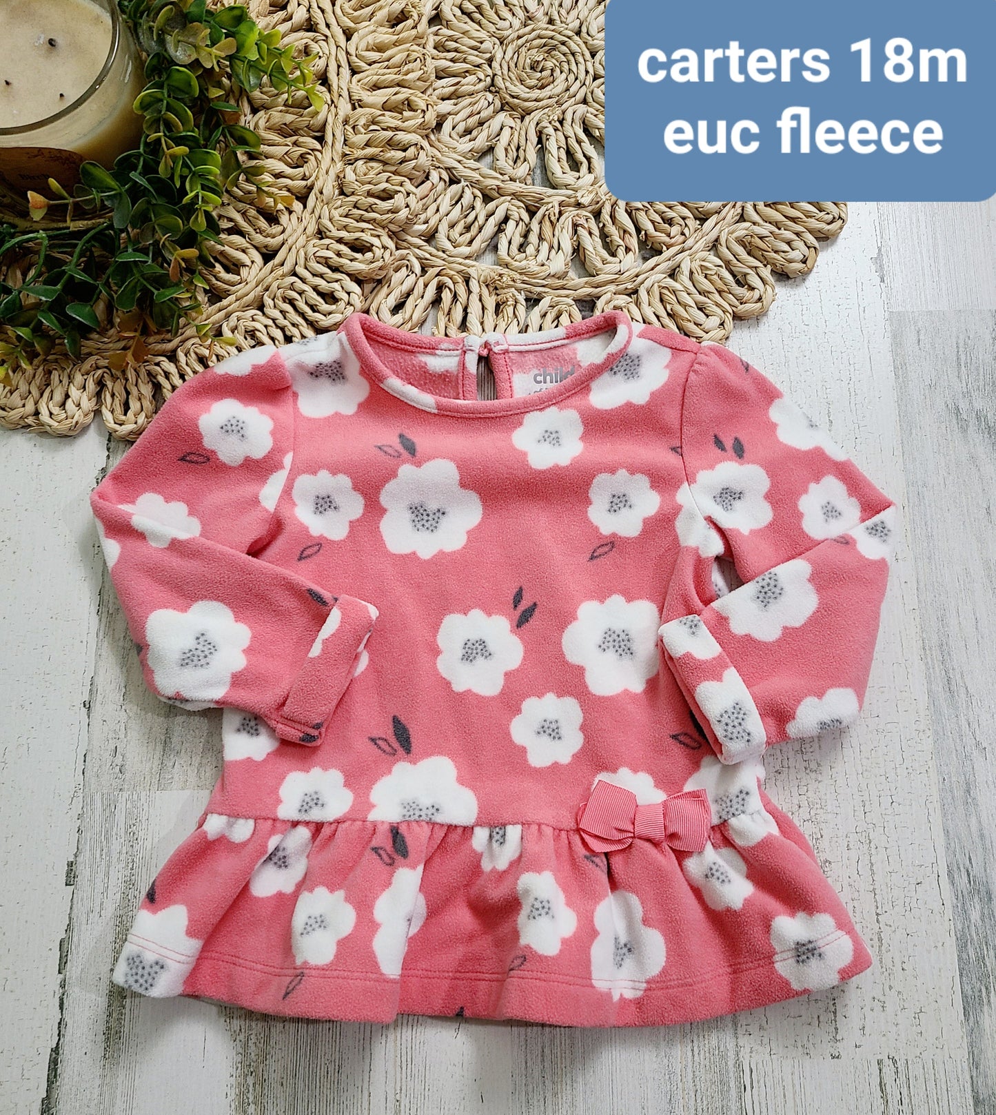 carters floral fleece