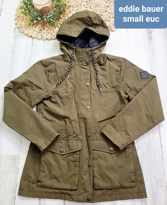 eddie bauer olive coat