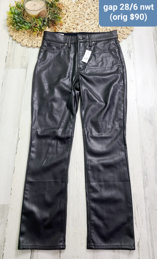 new gap vegan leather