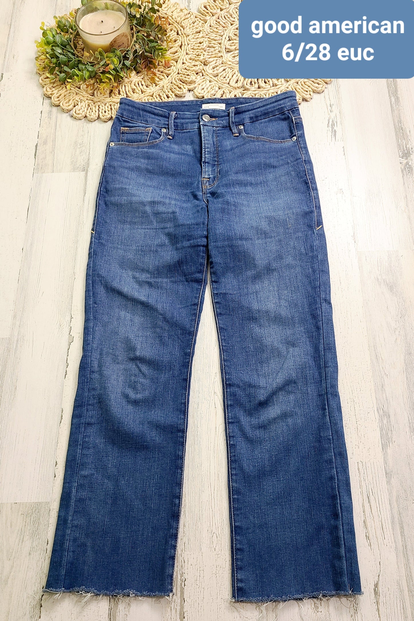 good american raw hem