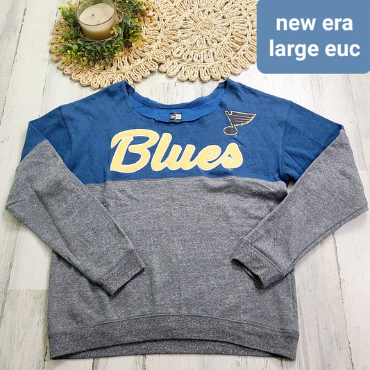 blues sweatshirt