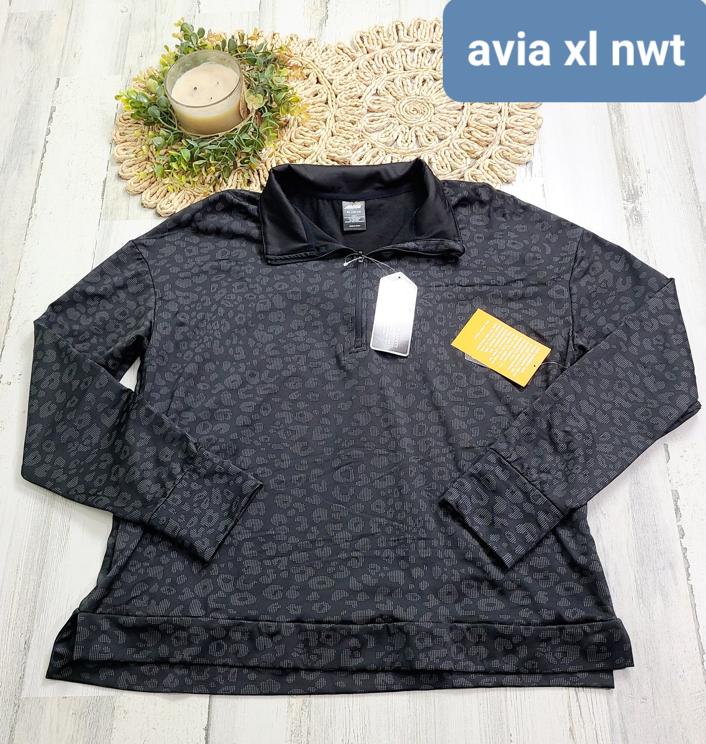 new avia quarter zip