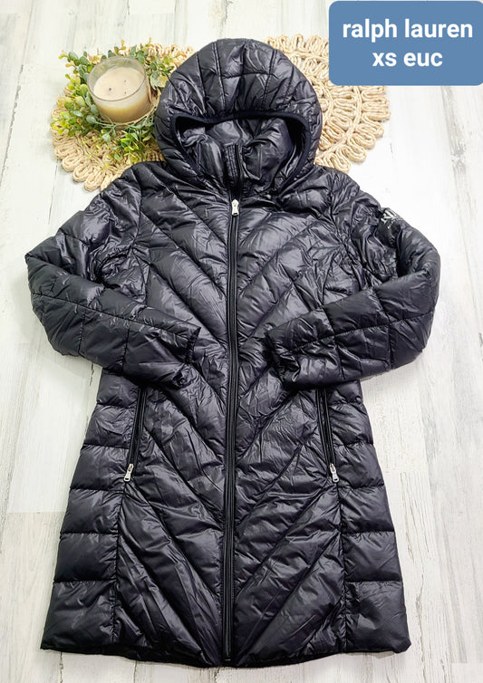 ralph lauren black coat