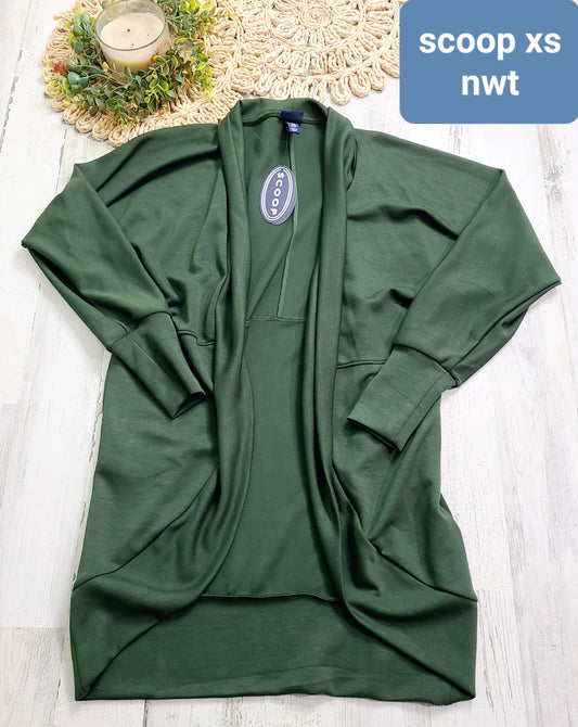 new scoop cardigan