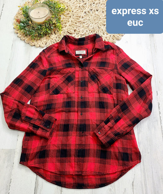 express buffalo plaid