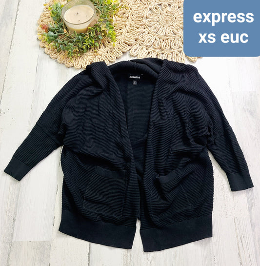 express front pockets cardigan
