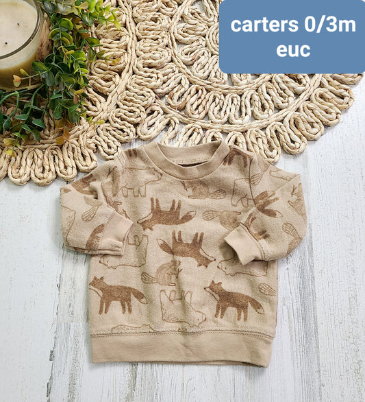 carters fox crewneck