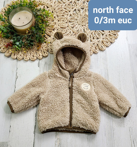 the north face fleece tan
