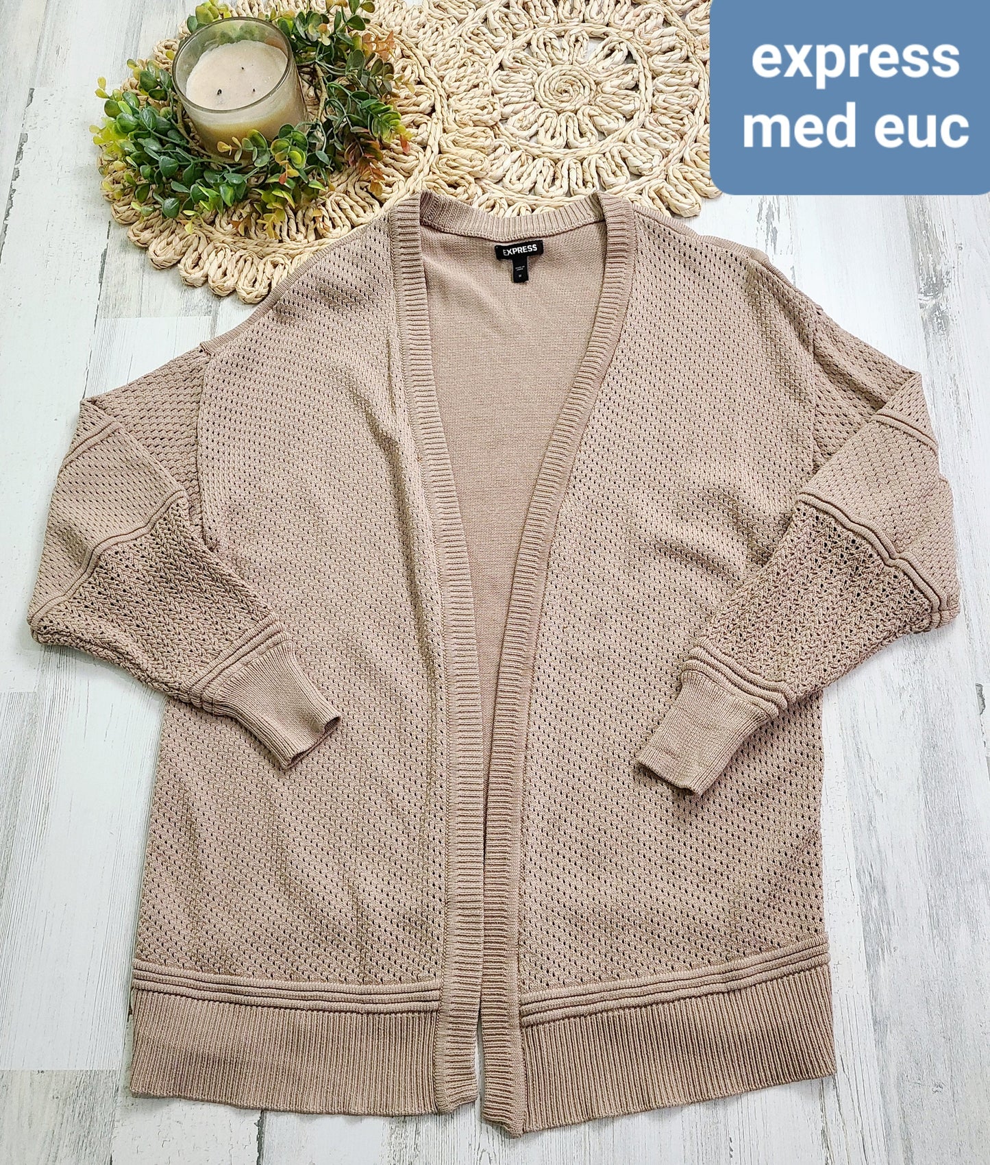 express cardigan medium