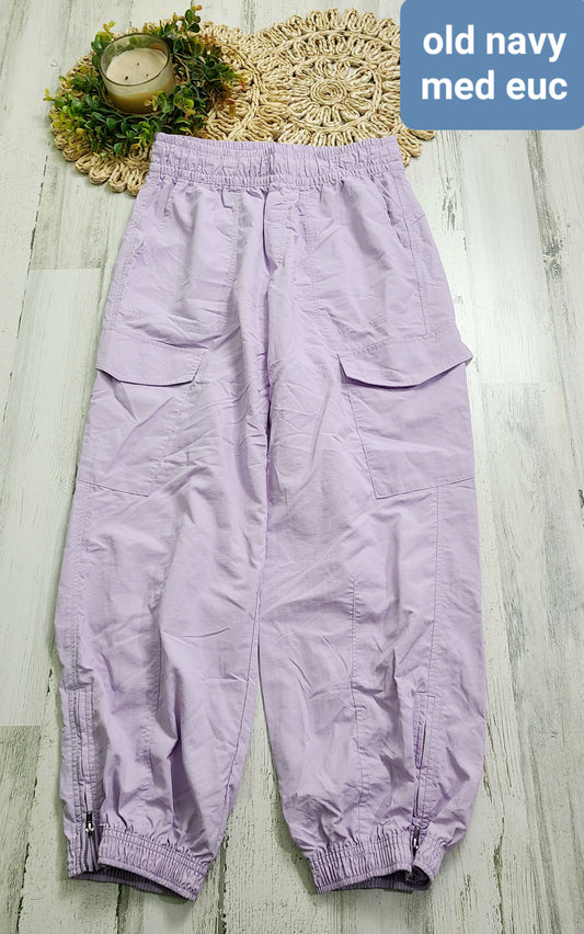 old navy purple joggers