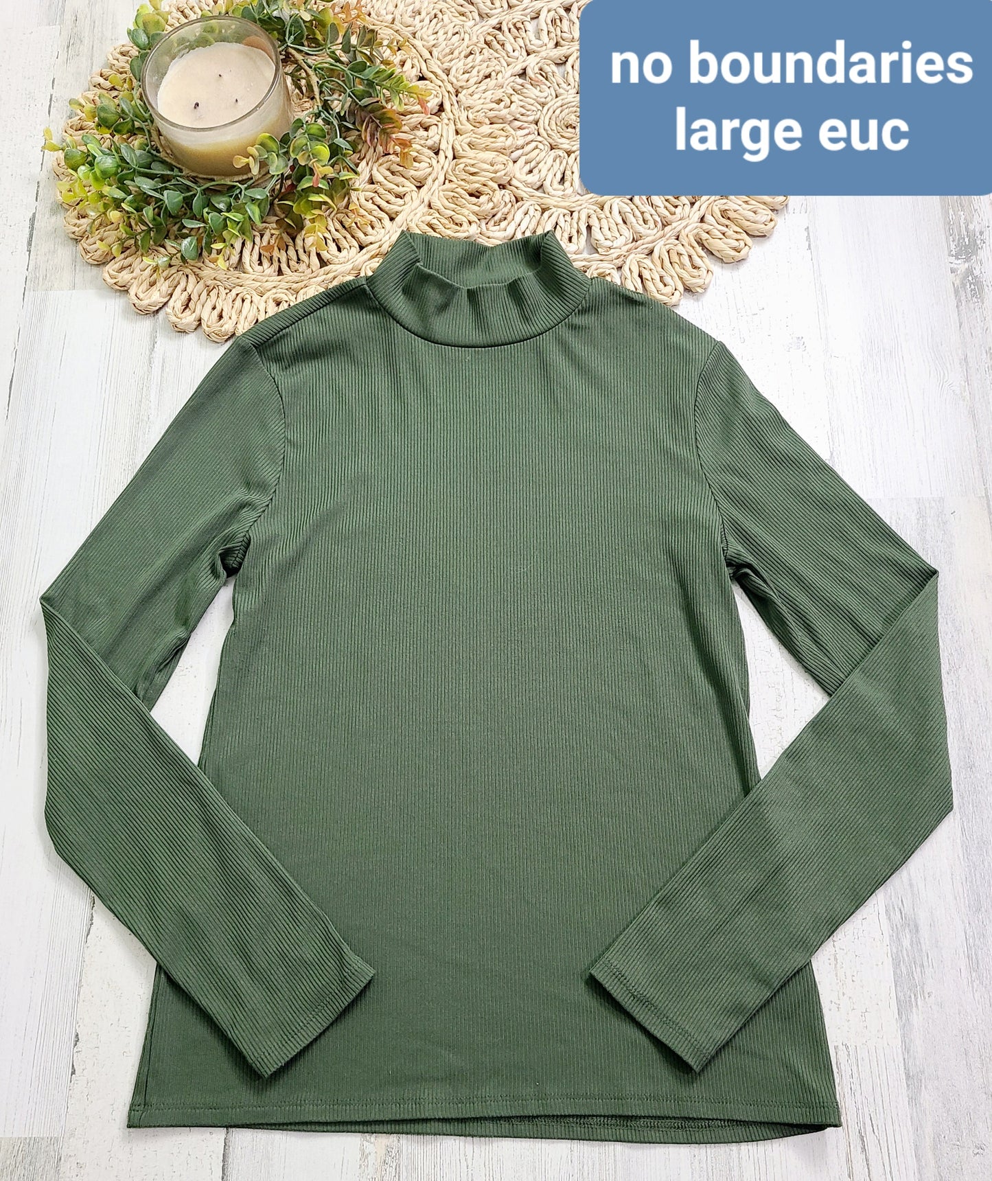 no boundaries mockneck