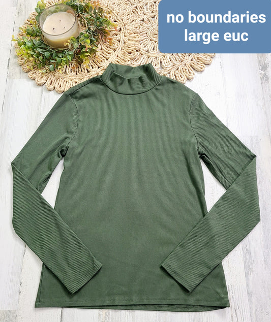 no boundaries mockneck