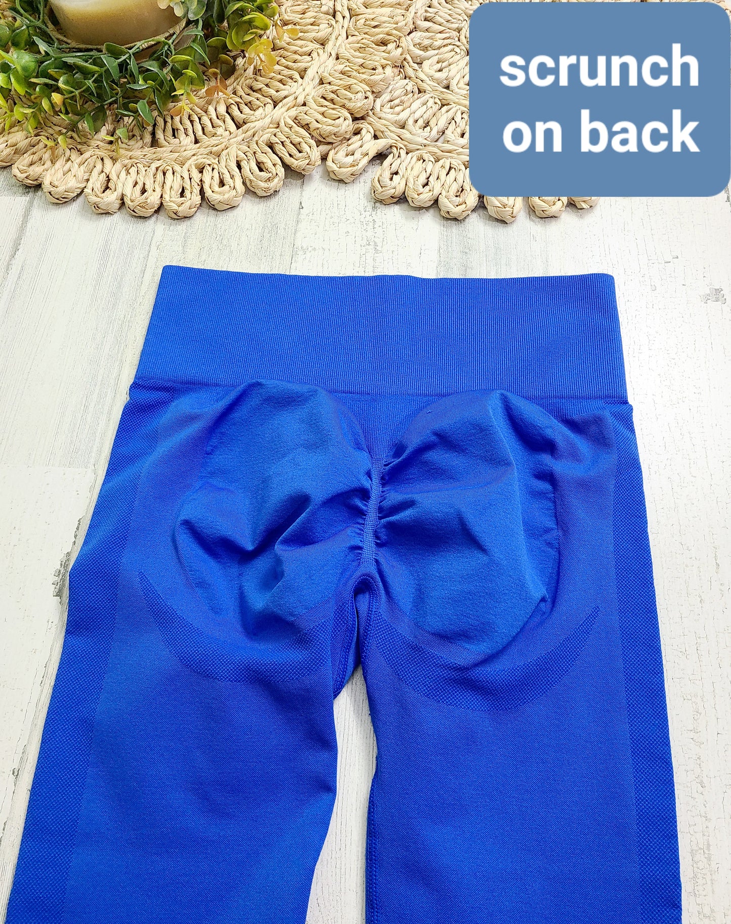 medium blue leggings