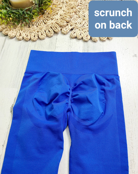 medium blue leggings