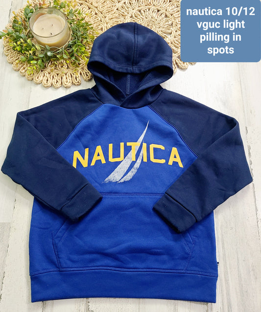 nautica blue hoodie