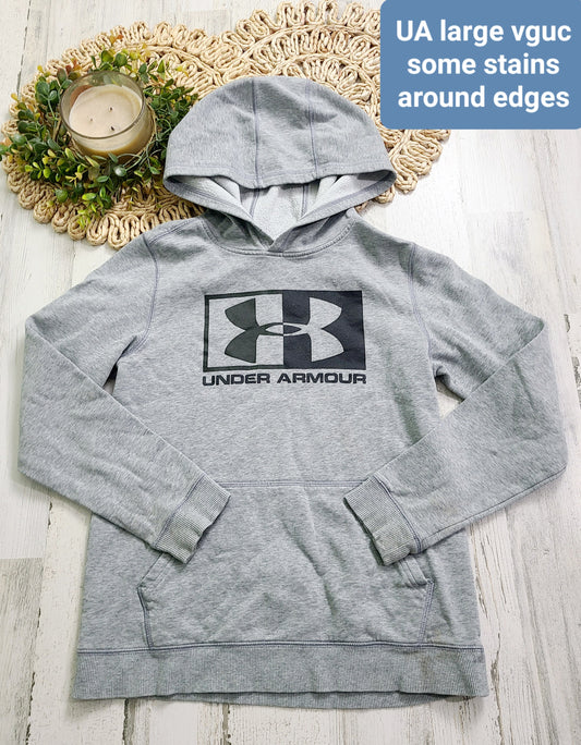 under armour gray hoodie