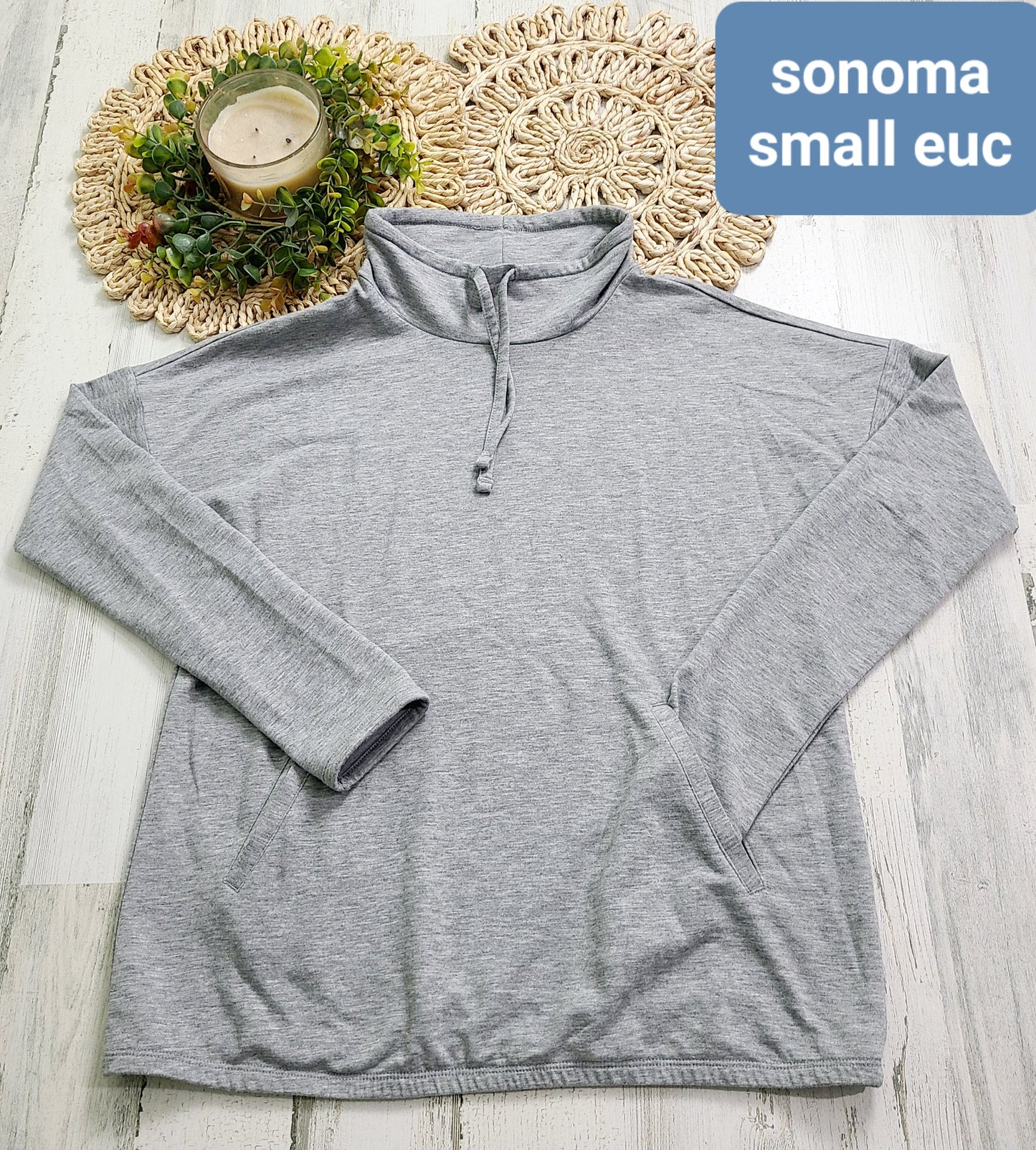 sonoma gray pullover