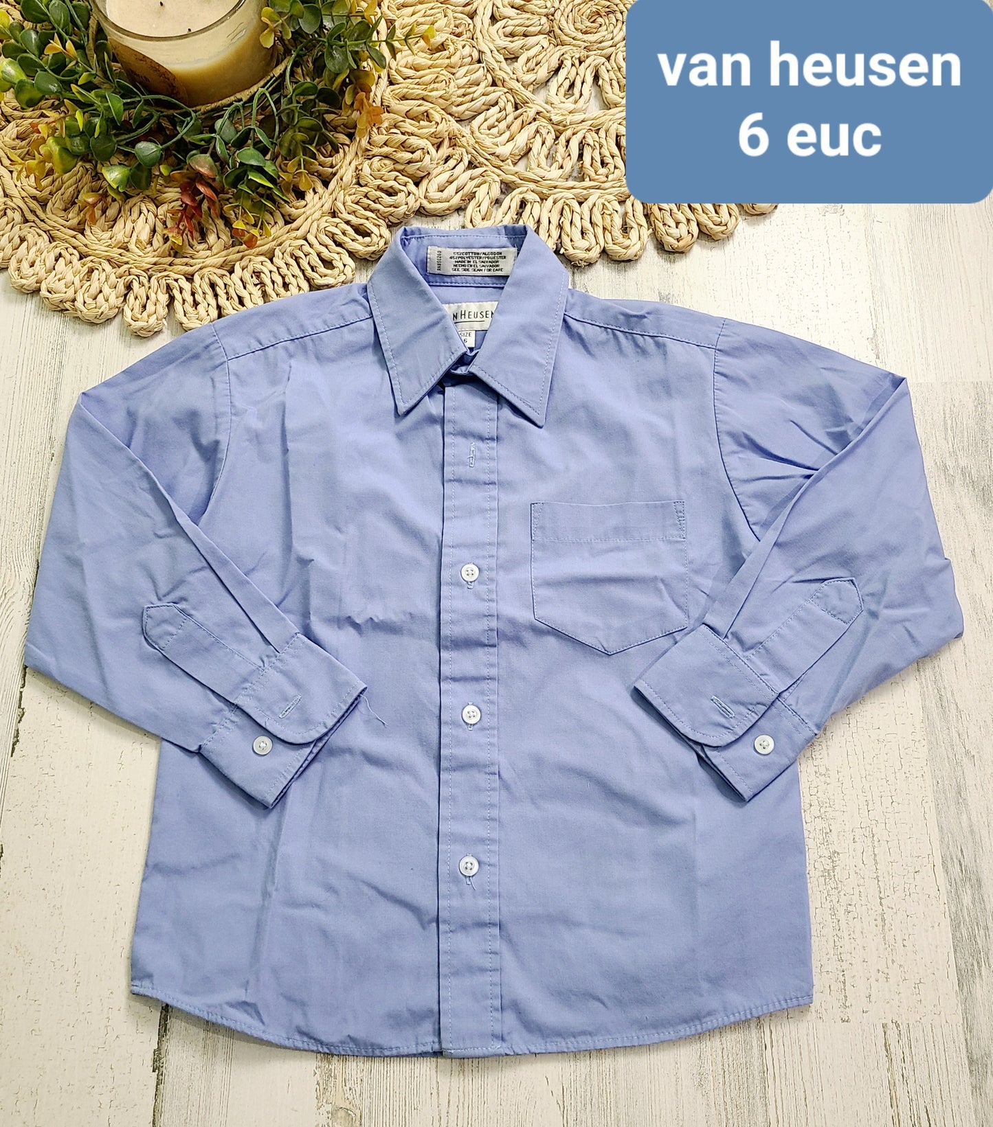van heusen button down
