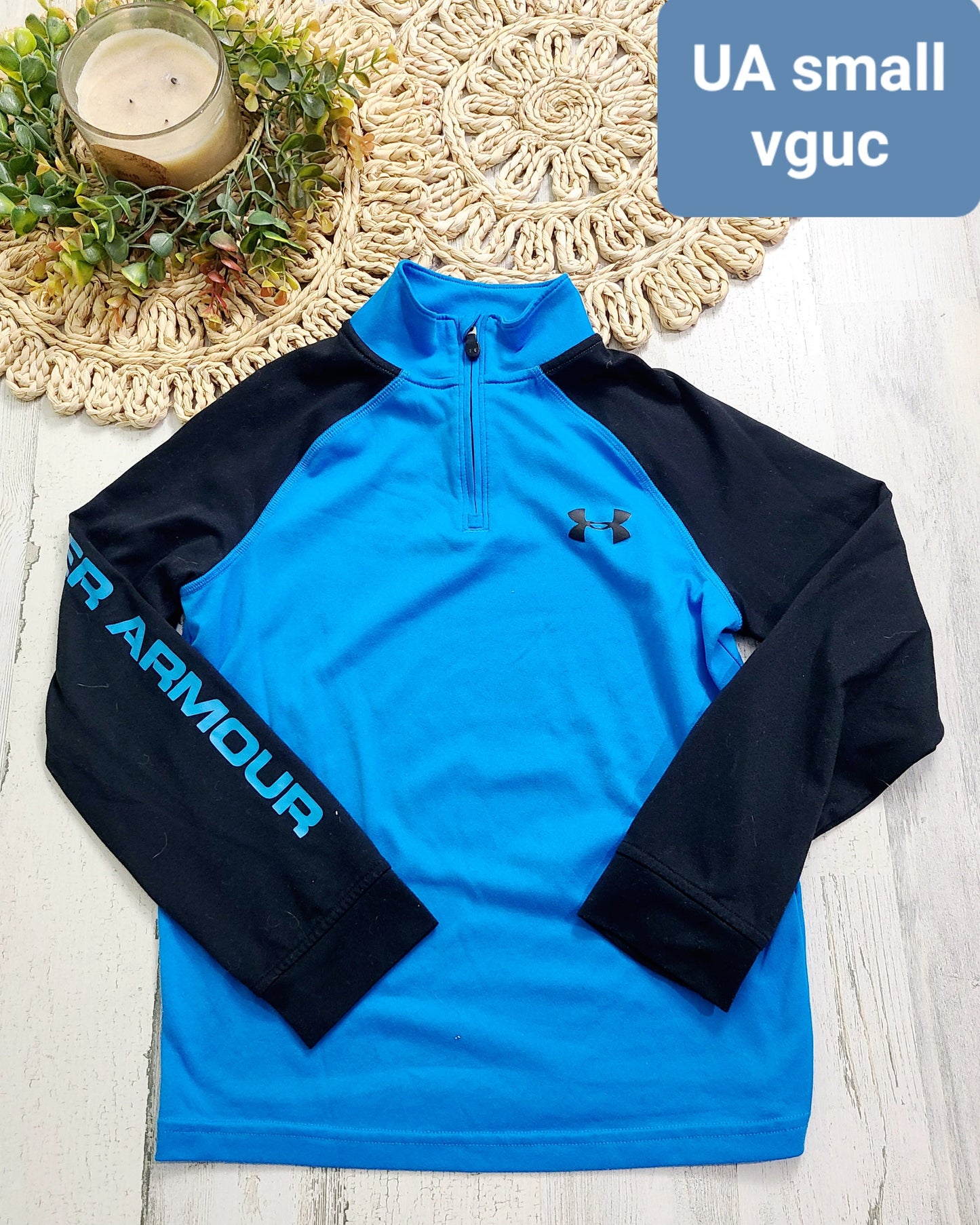 under armour blue black