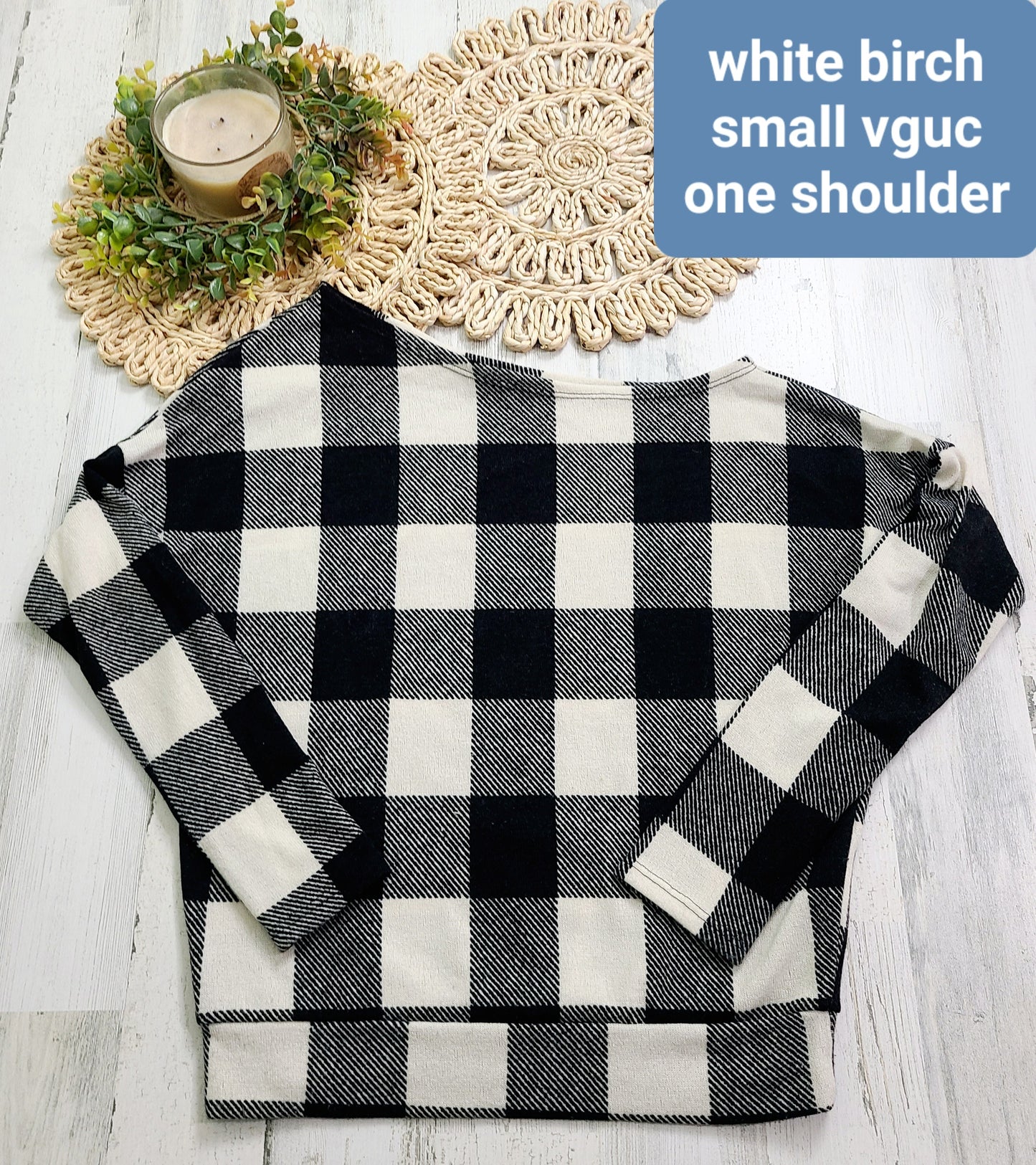 white birch one shoulder