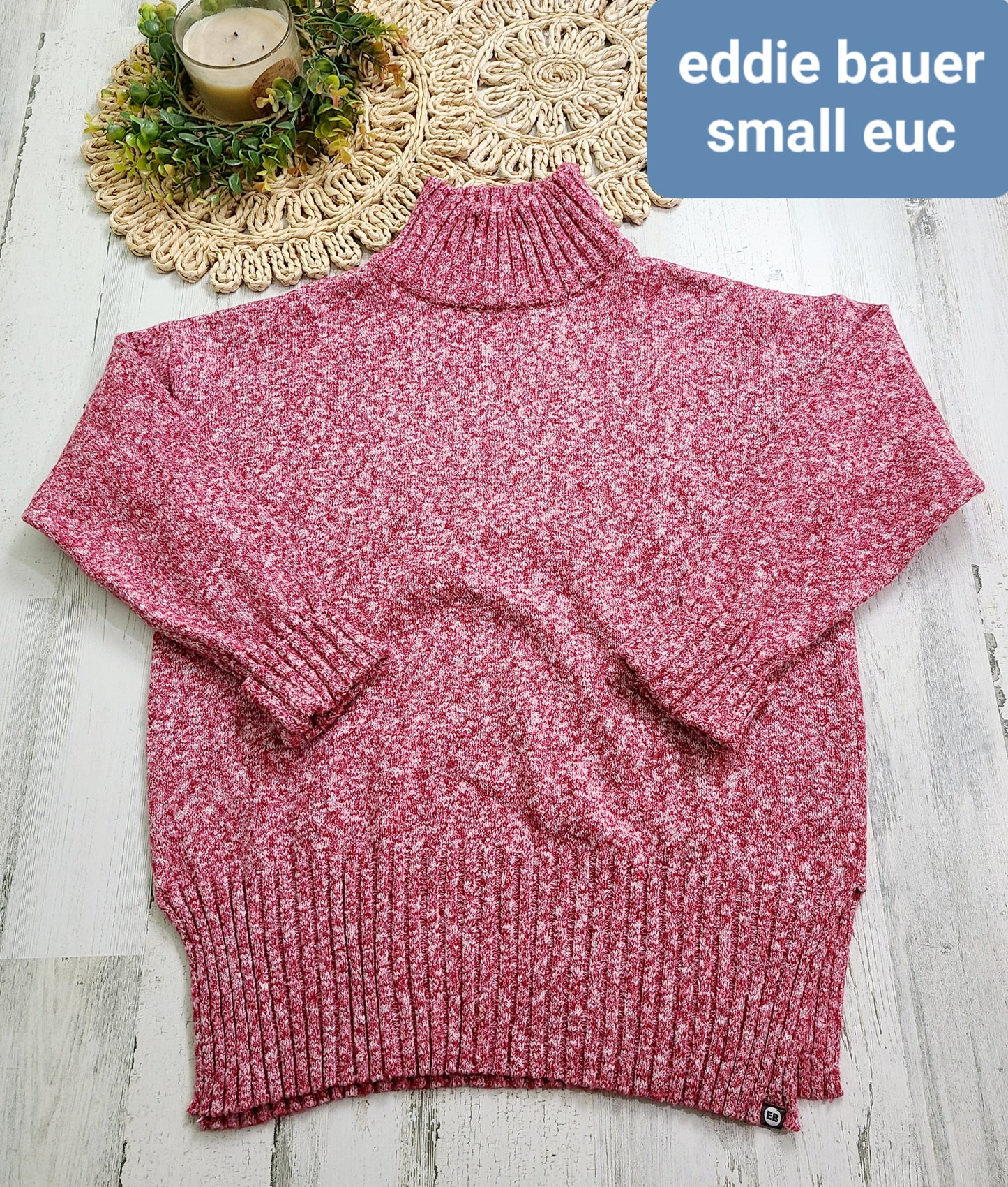 eddie bauer turtleneck sweater