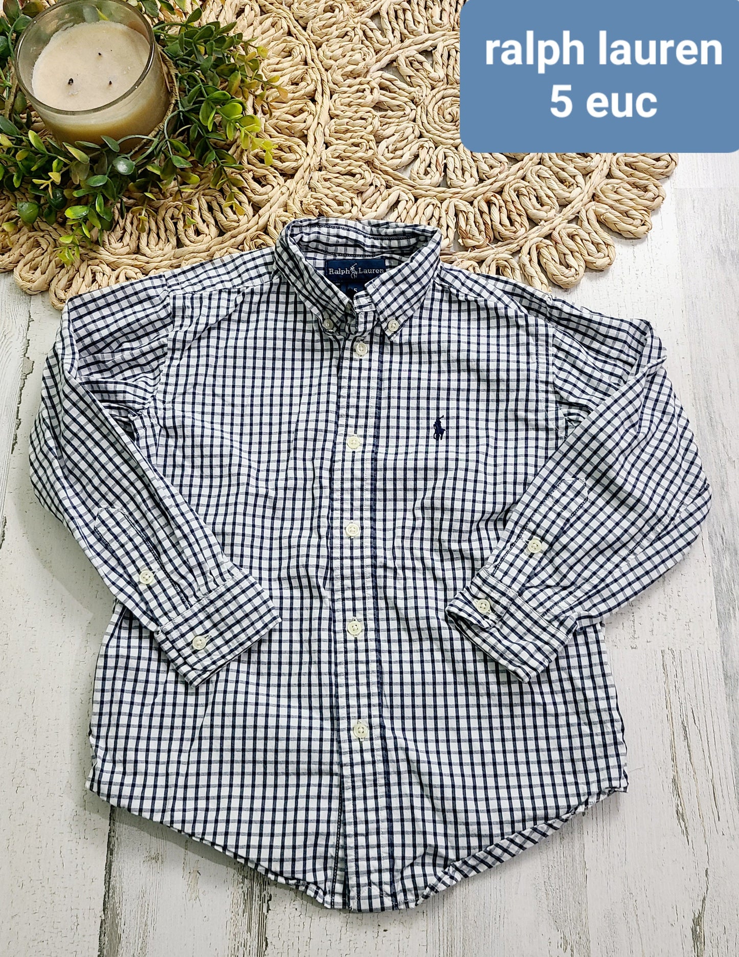 ralph lauren button down