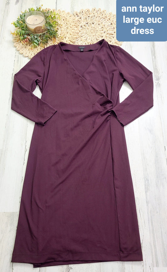 ann taylor long sleeve dress