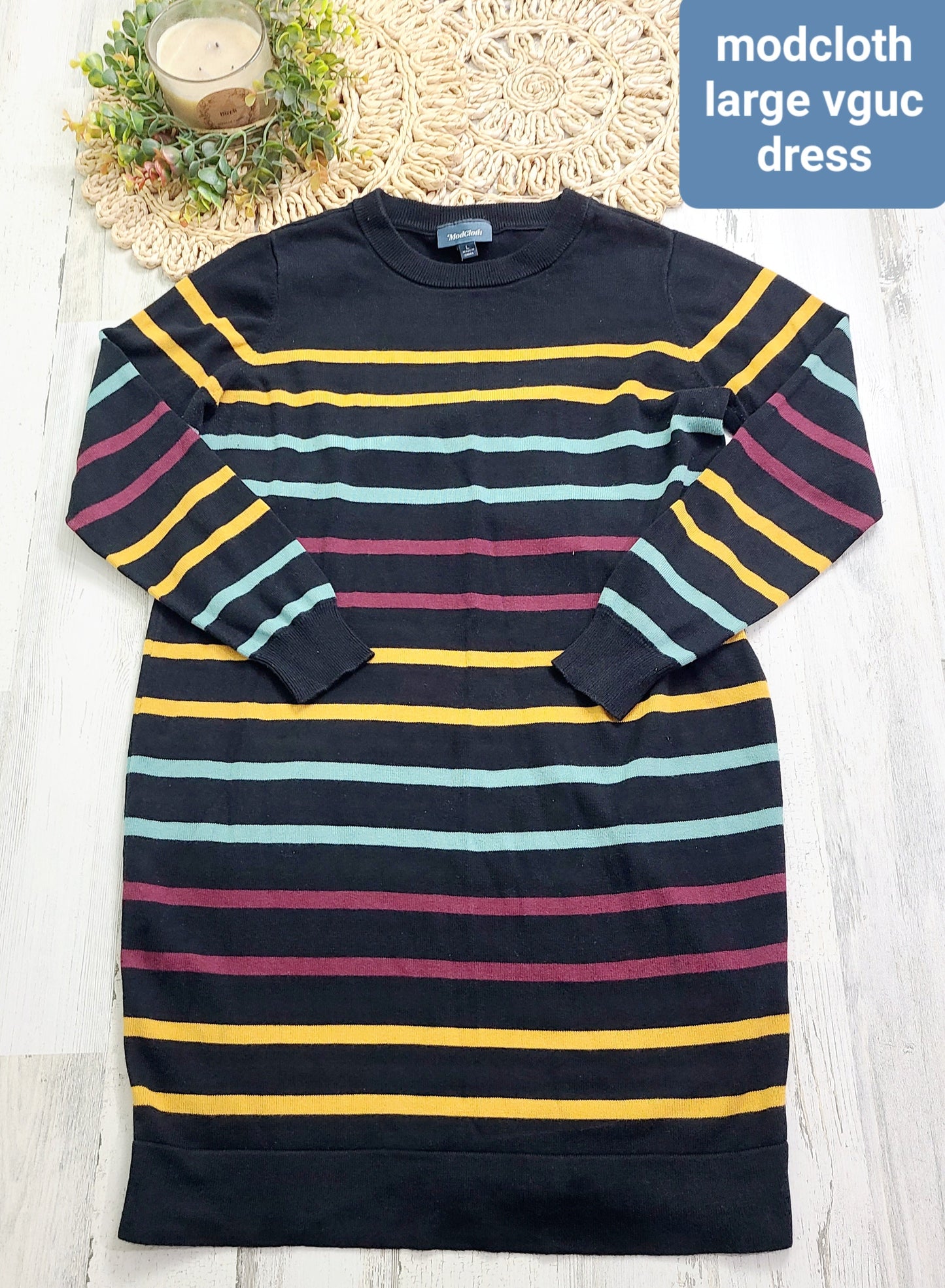 modcloth sweater dress