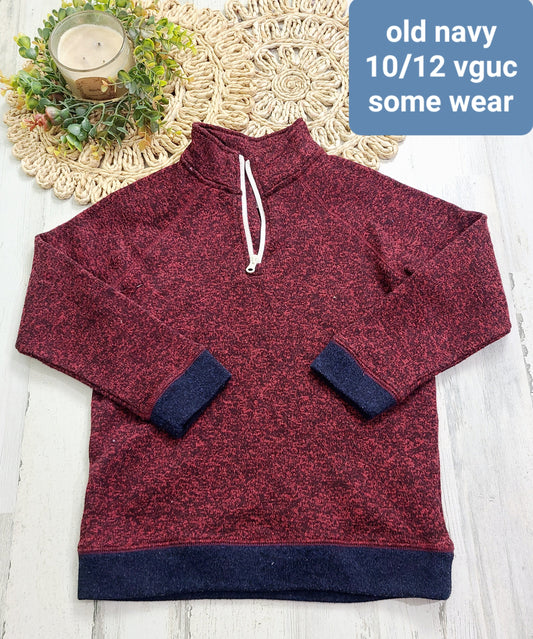 old navy quarter zip