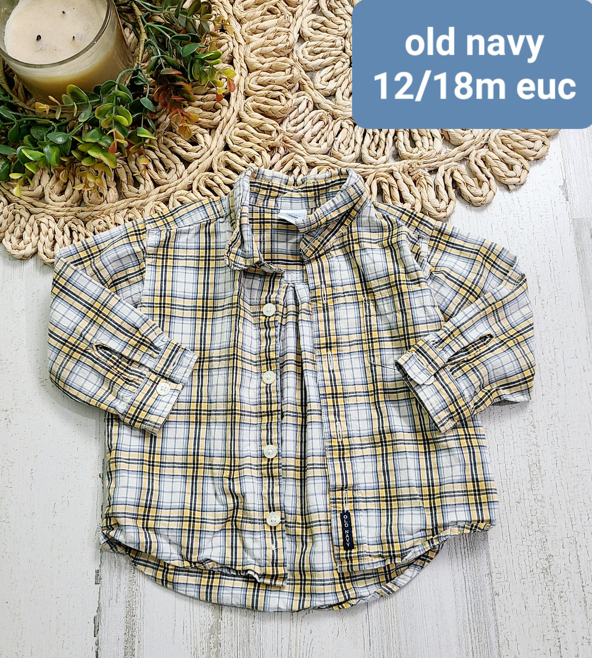 old navy plaid