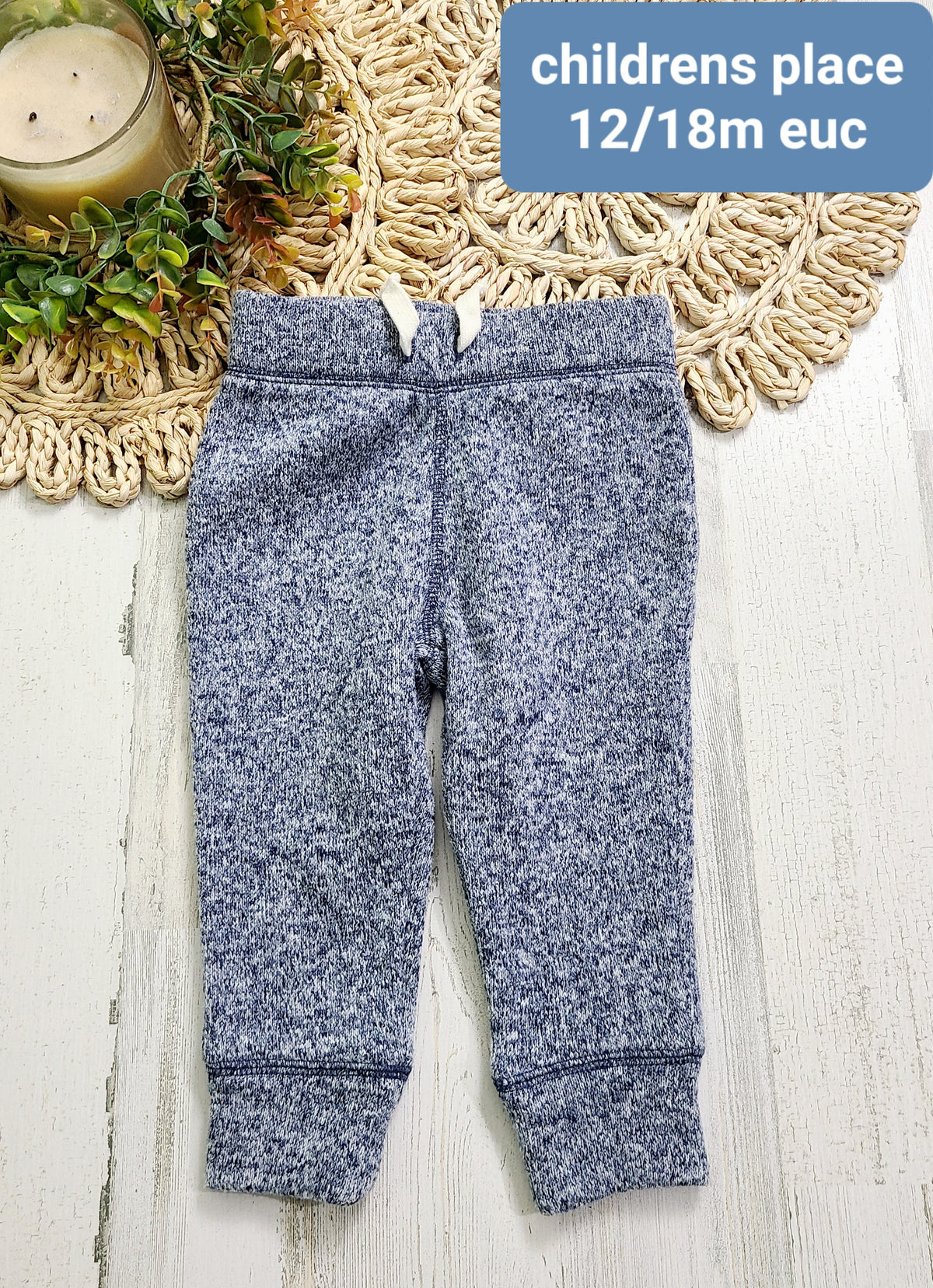 childrens place blue joggers