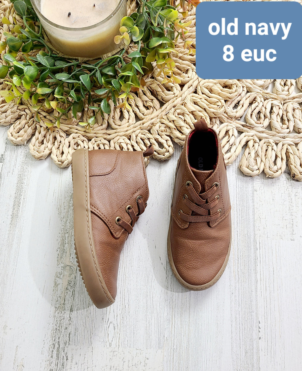 old navy brown sneakers