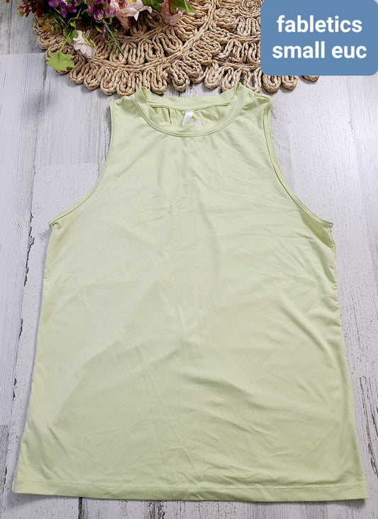 fabletics yellow tank