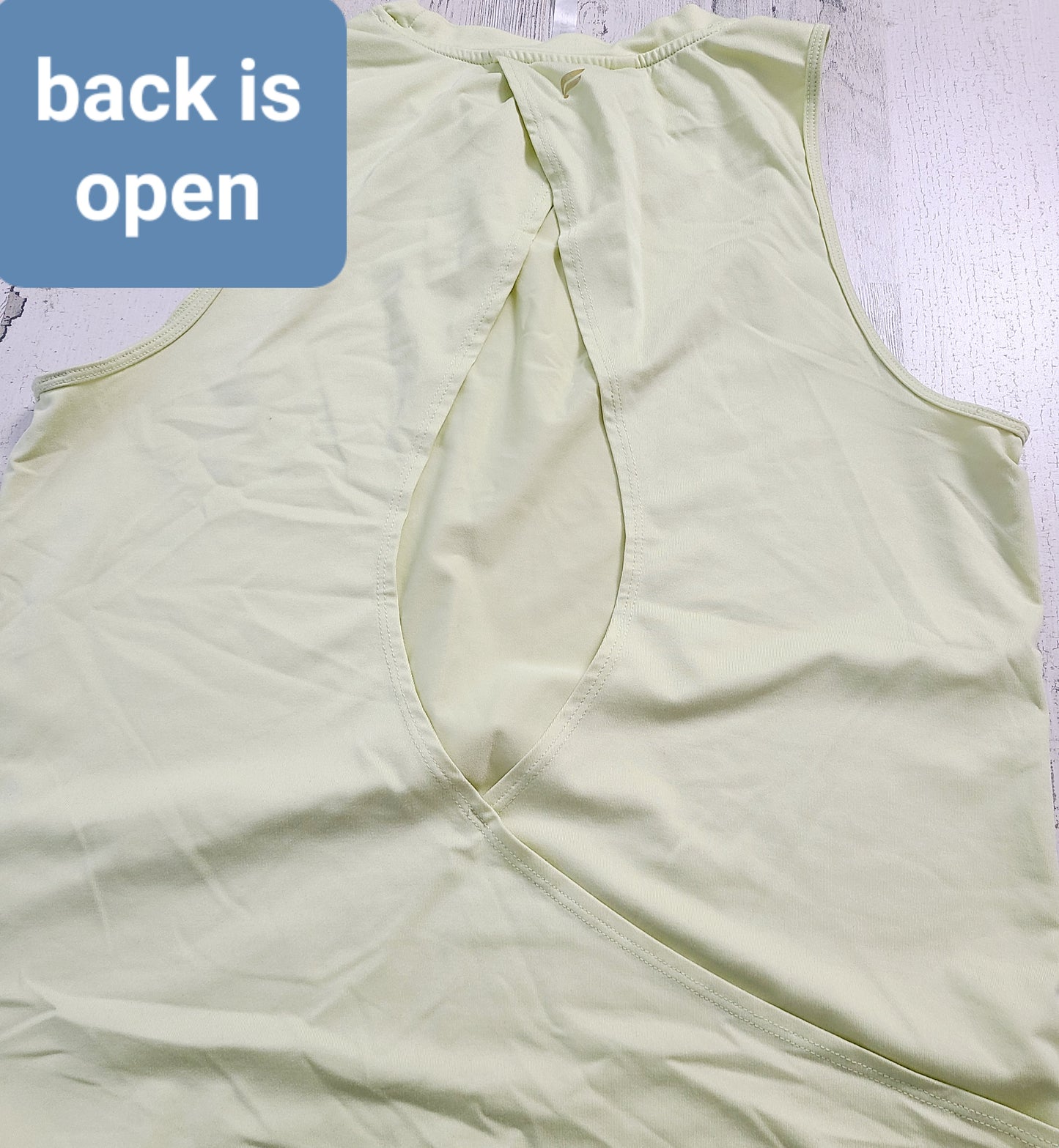 fabletics yellow tank