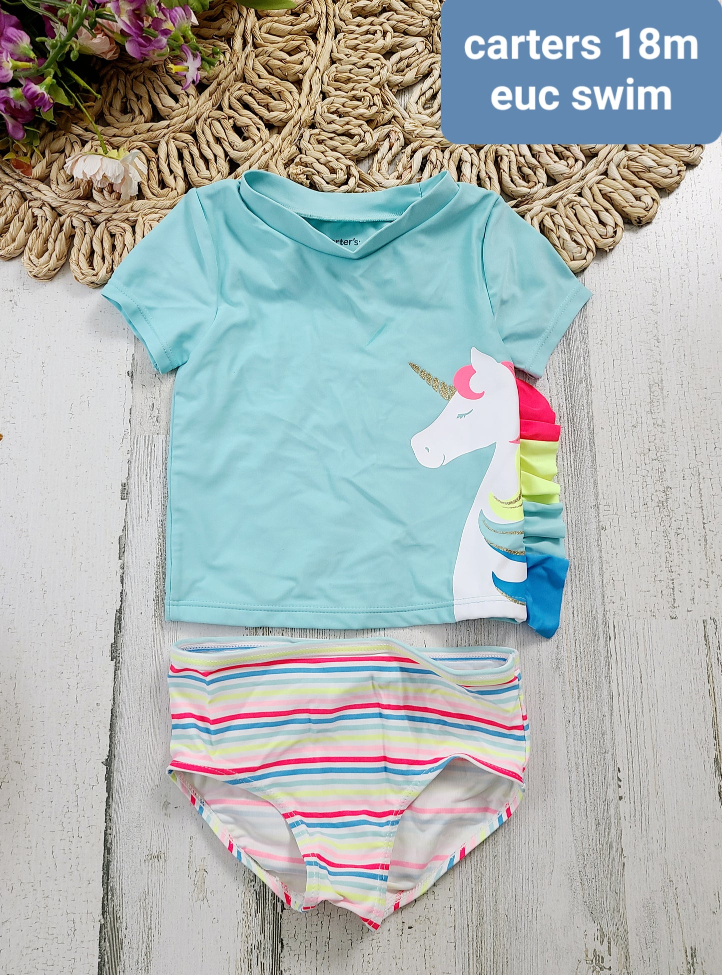 carters unicorn swim 18m