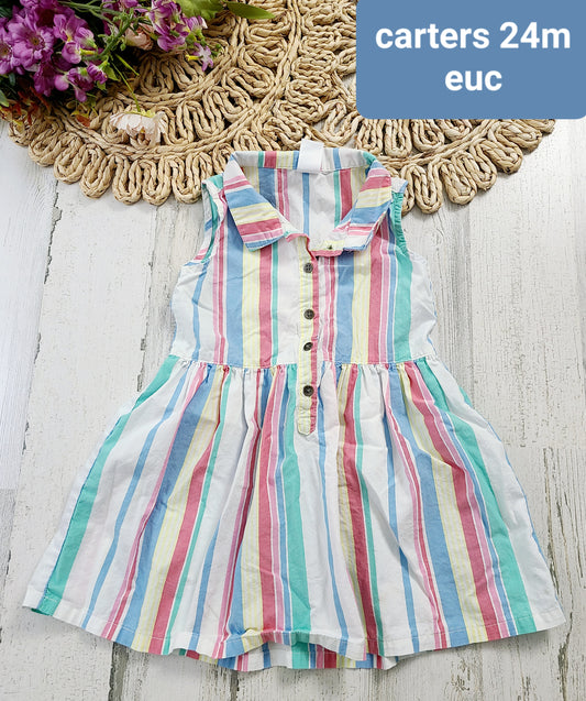 carters button down dress