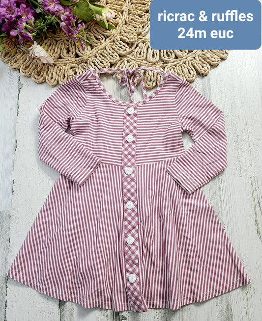 ricrac & ruffles stripes and plaid