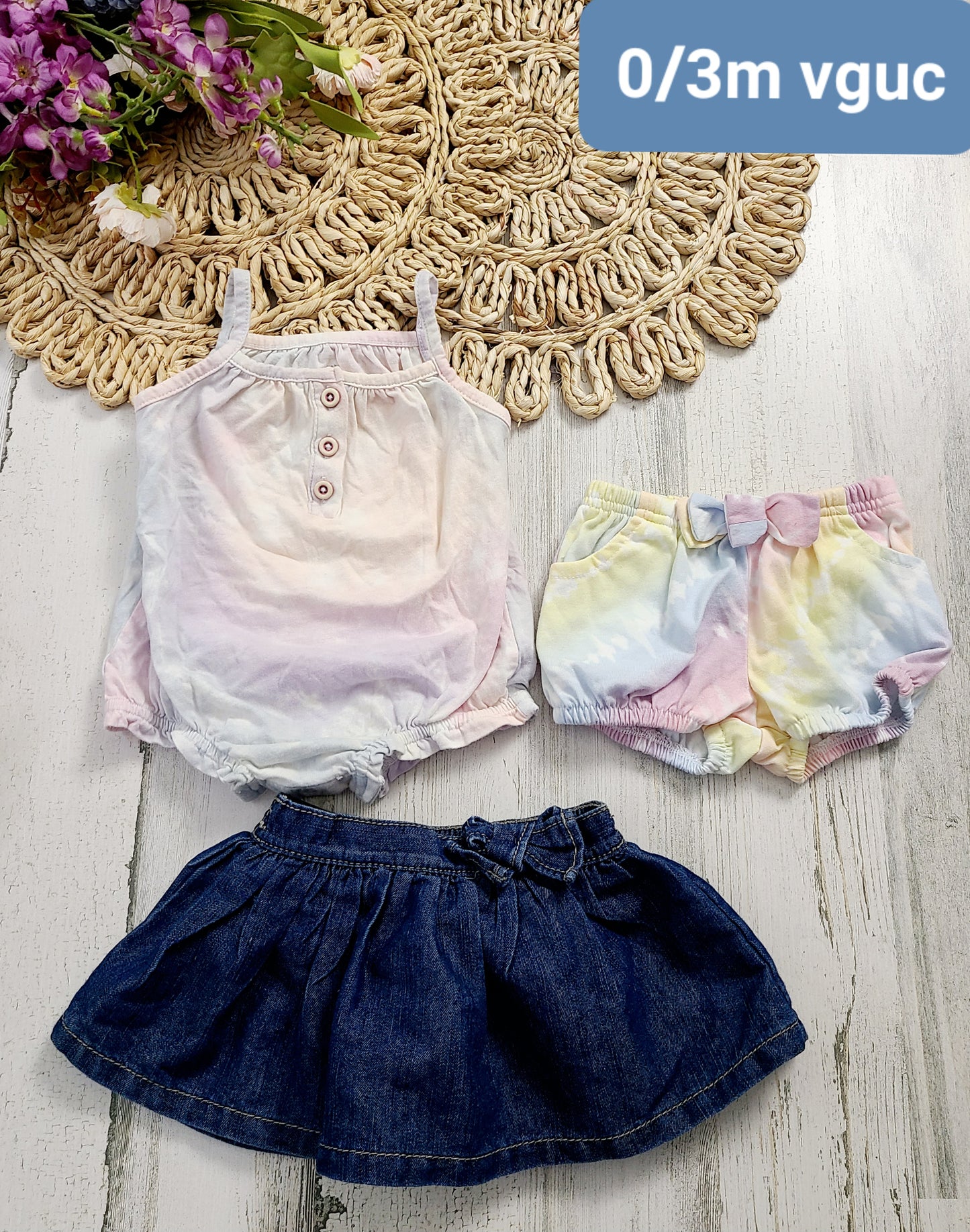 pastel bundle and skirt