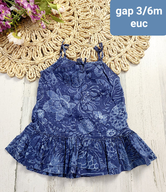 gap navy 3/6m