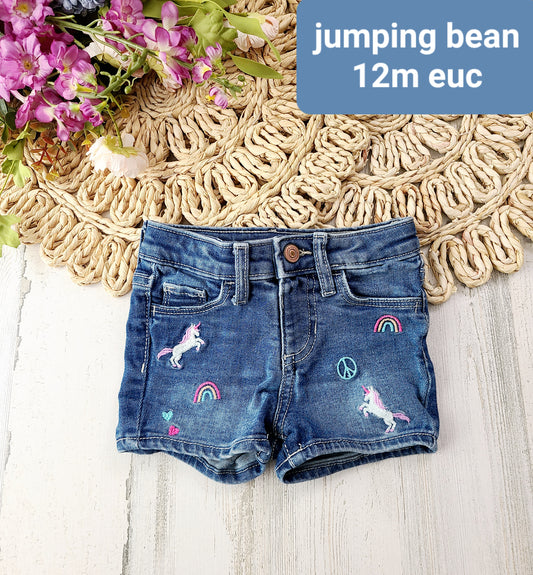jumping bean unicorn rainbow