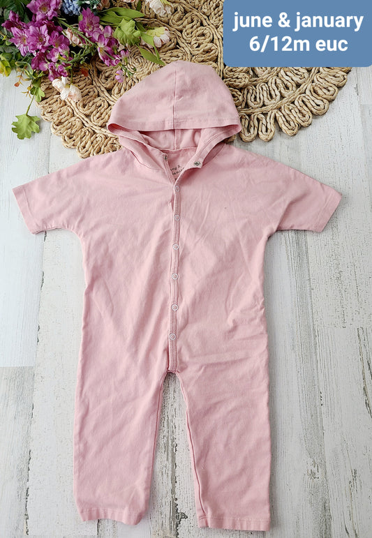 june & january pink jumpsuit